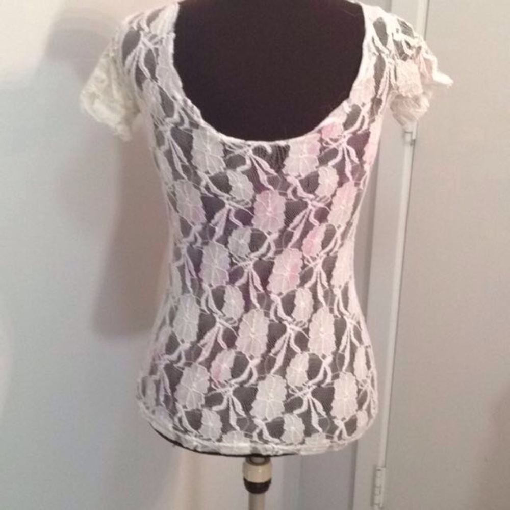 Floral Lace Top - Picture 2 of 2